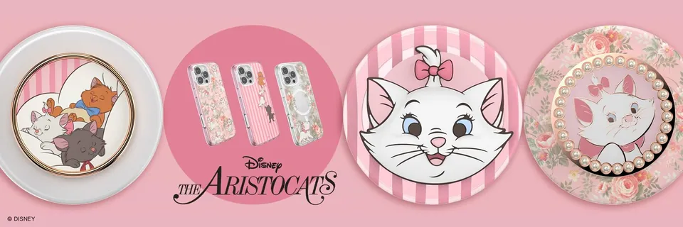 The Aristocats enamel and pearl grip campaign banner
