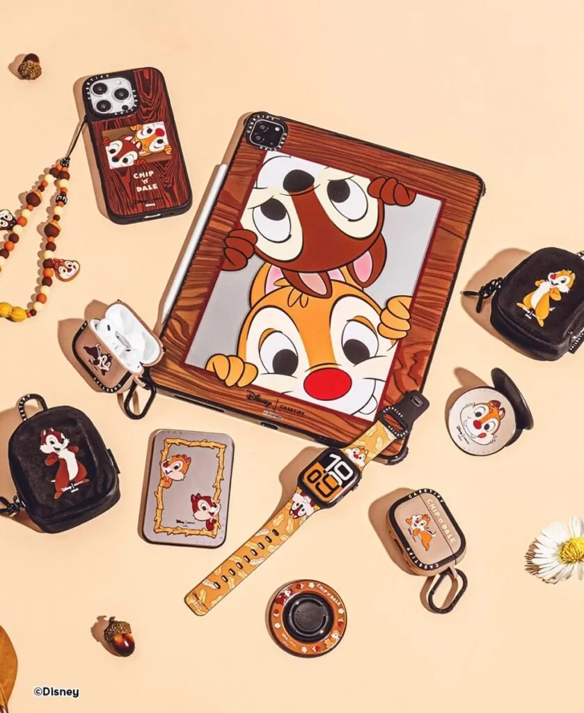 Full Chip ’n’ Dale accessory collection flat lay