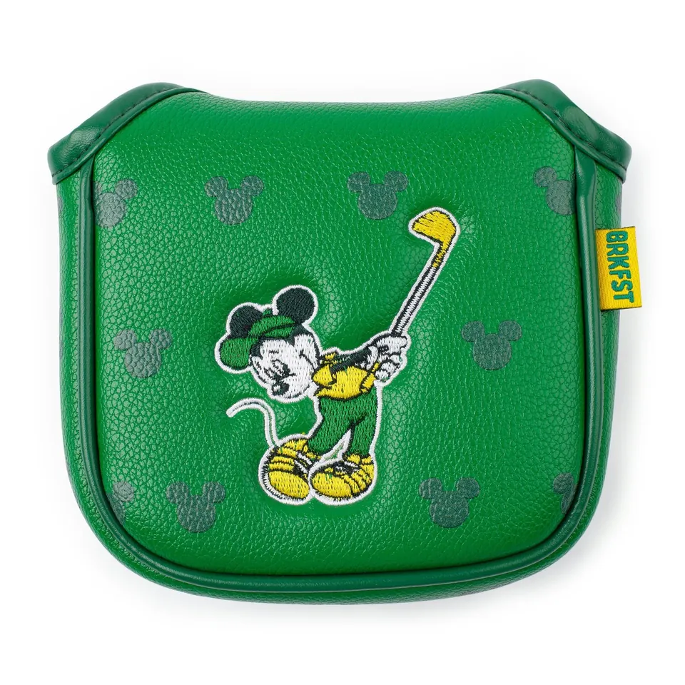 Mickey Country Club mallet putter headcover with golfing Mickey