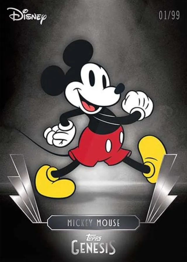 Topps Disney Genesis card — Mickey Mouse