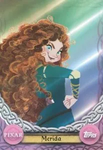 Topps Disney Wonder Tapestries card — Merida