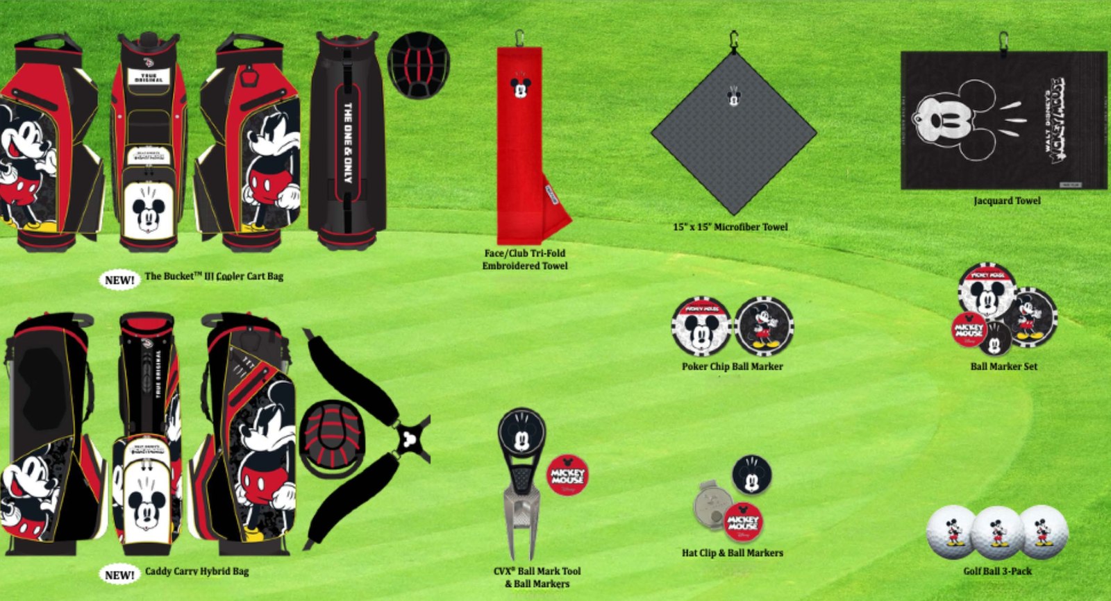 WinCraft Disney golf line